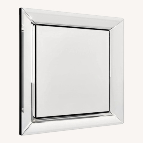 Used Lazzoni Dark Gray Wall Mirror for sale on AptDeco