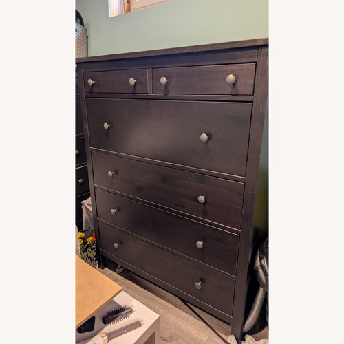 Used IKEA Hemnes Dark Brown Dresser for sale on AptDeco