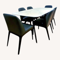 Lazzoni White Dining Set