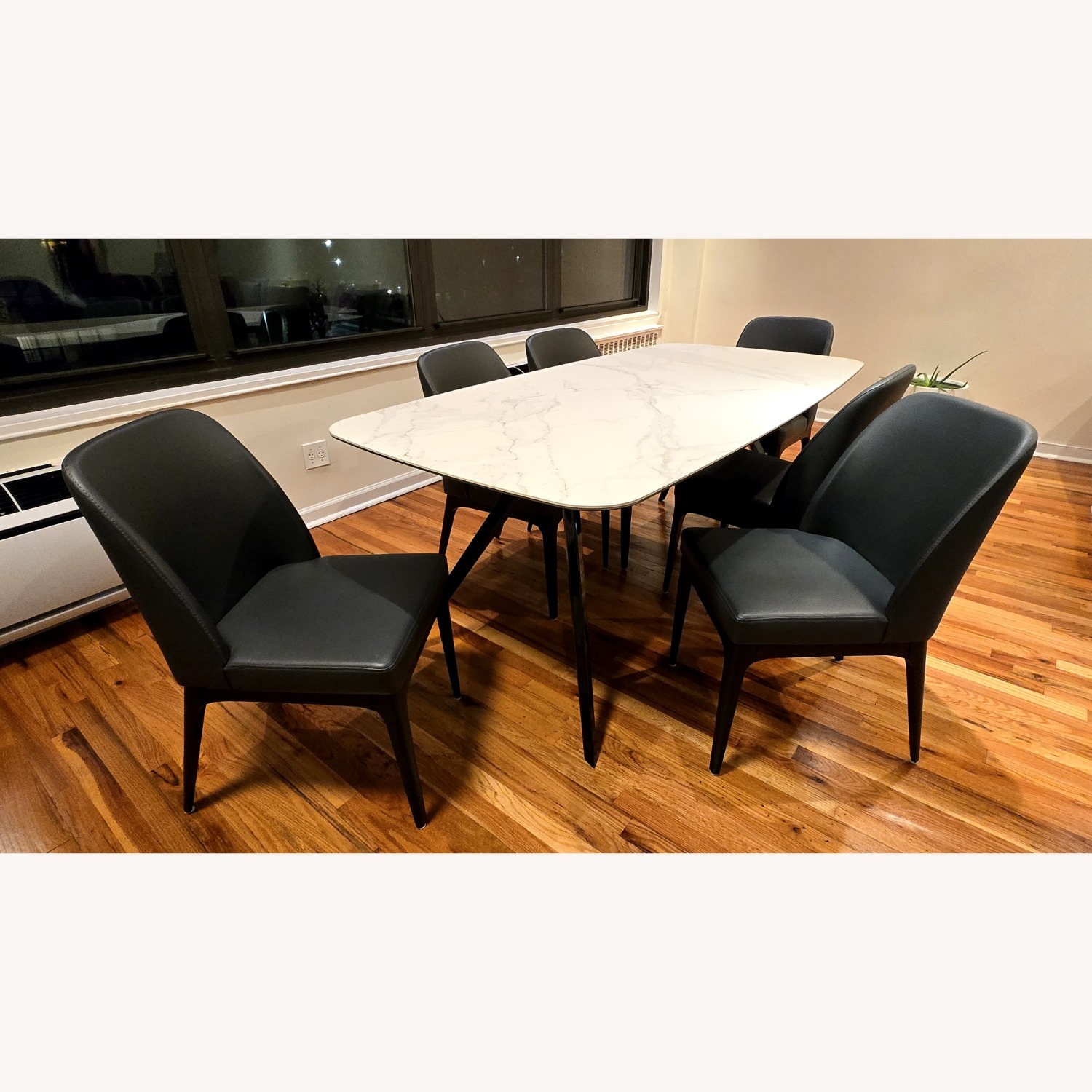 Lazzoni White Dining Set - image-2