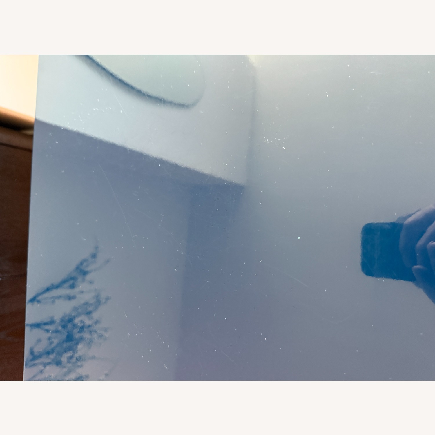 CB2 Fuel Blue Wood Sideboard - image-7