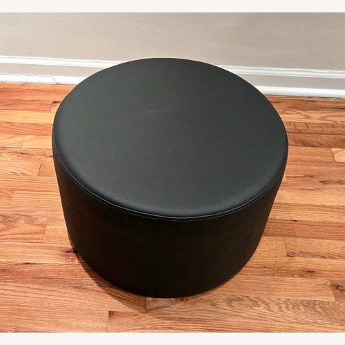 Used Lazzoni Dark Gray Ottoman for sale on AptDeco