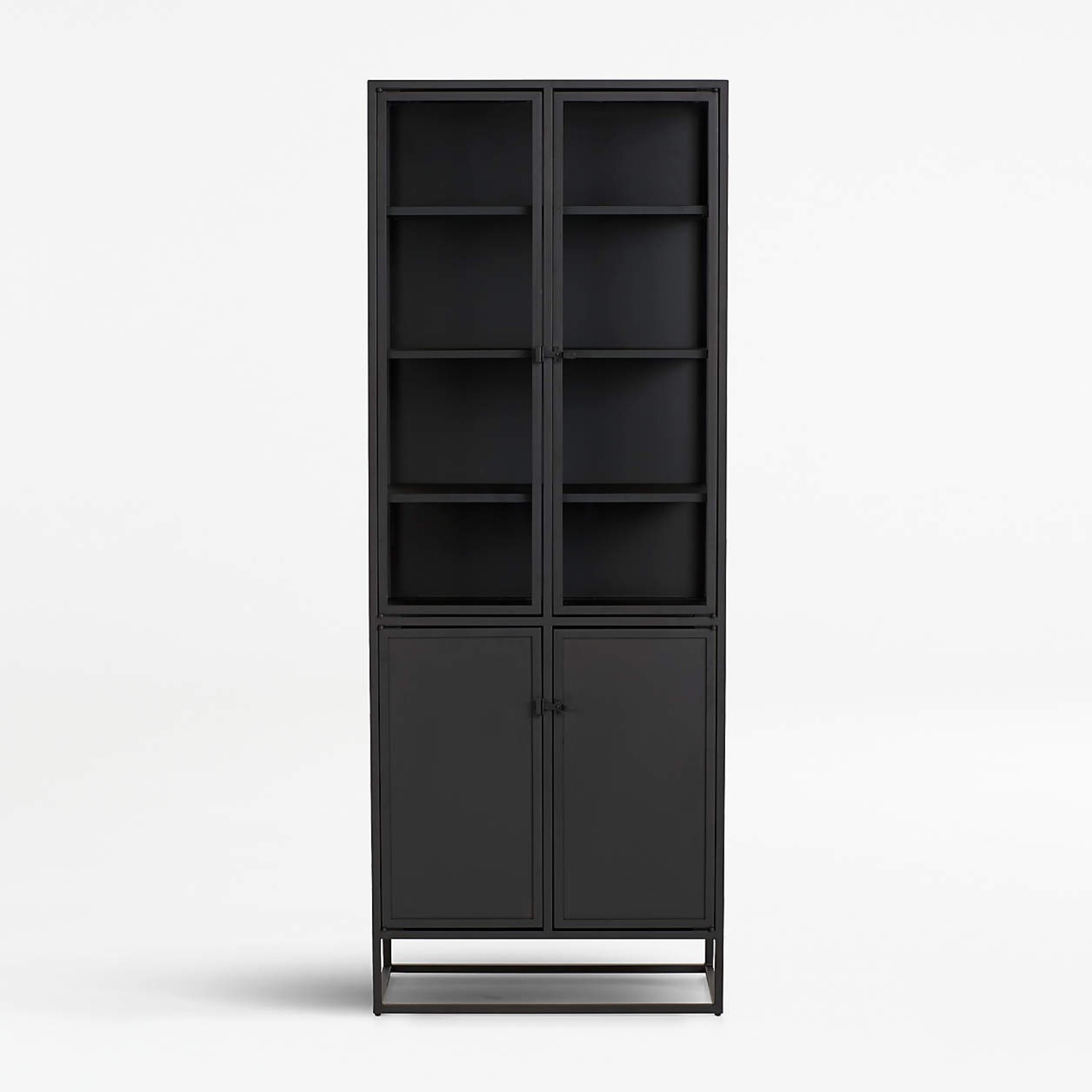 Crate & Barrel Casement Storage Cabinet - image-4