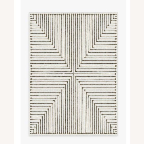 Used Ruggable Light Brown Fabric Area Rug 5' x 7' for sale on AptDeco