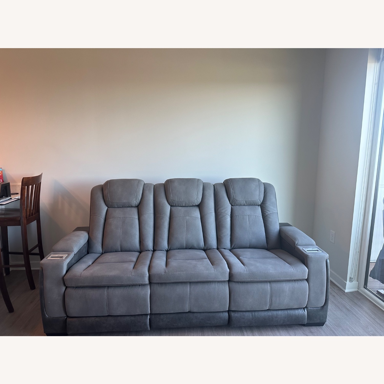 Ashley Furniture Dark Gray 3+ Seater Sofa - image-4