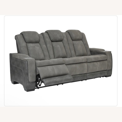 Used Ashley Furniture Dark Gray 3+ Seater Sofa for sale on AptDeco