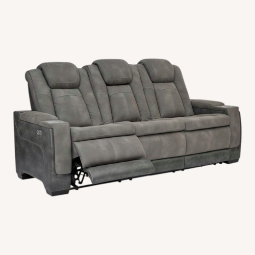 Used Ashley Furniture Dark Gray 3+ Seater Sofa for sale on AptDeco