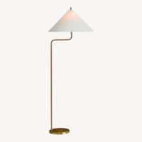 Pottery Barn Monroe Metal Floor Lamp (60")