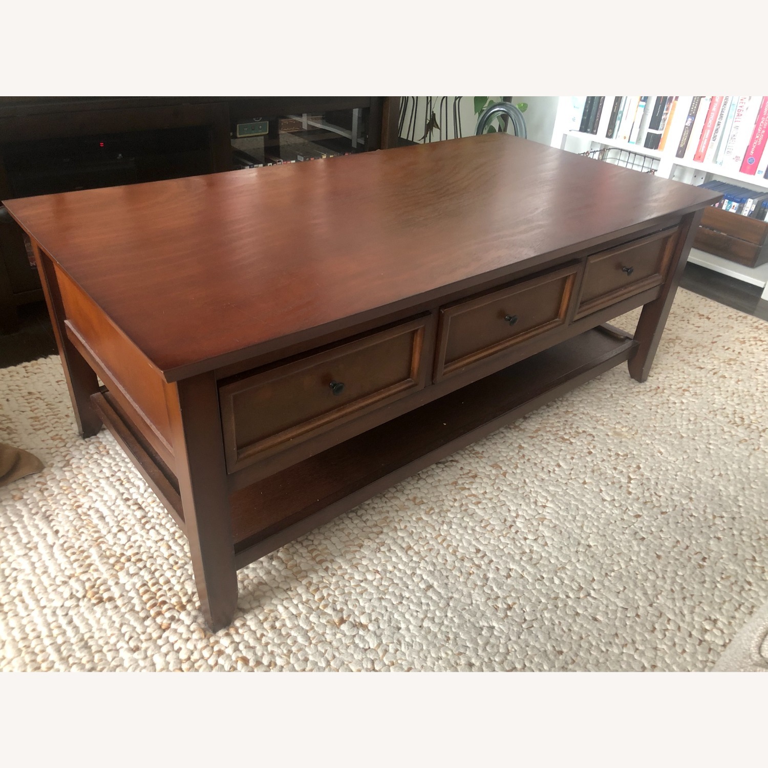 Pier 1 Imports Ashington Mahogany Coffee Table - image-1