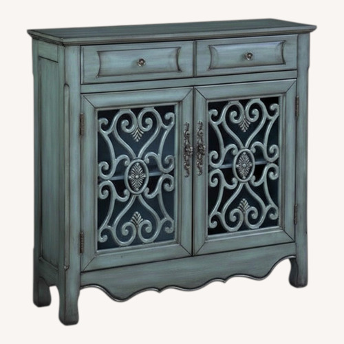 Used Coast to Coast Green Console Table for sale on AptDeco