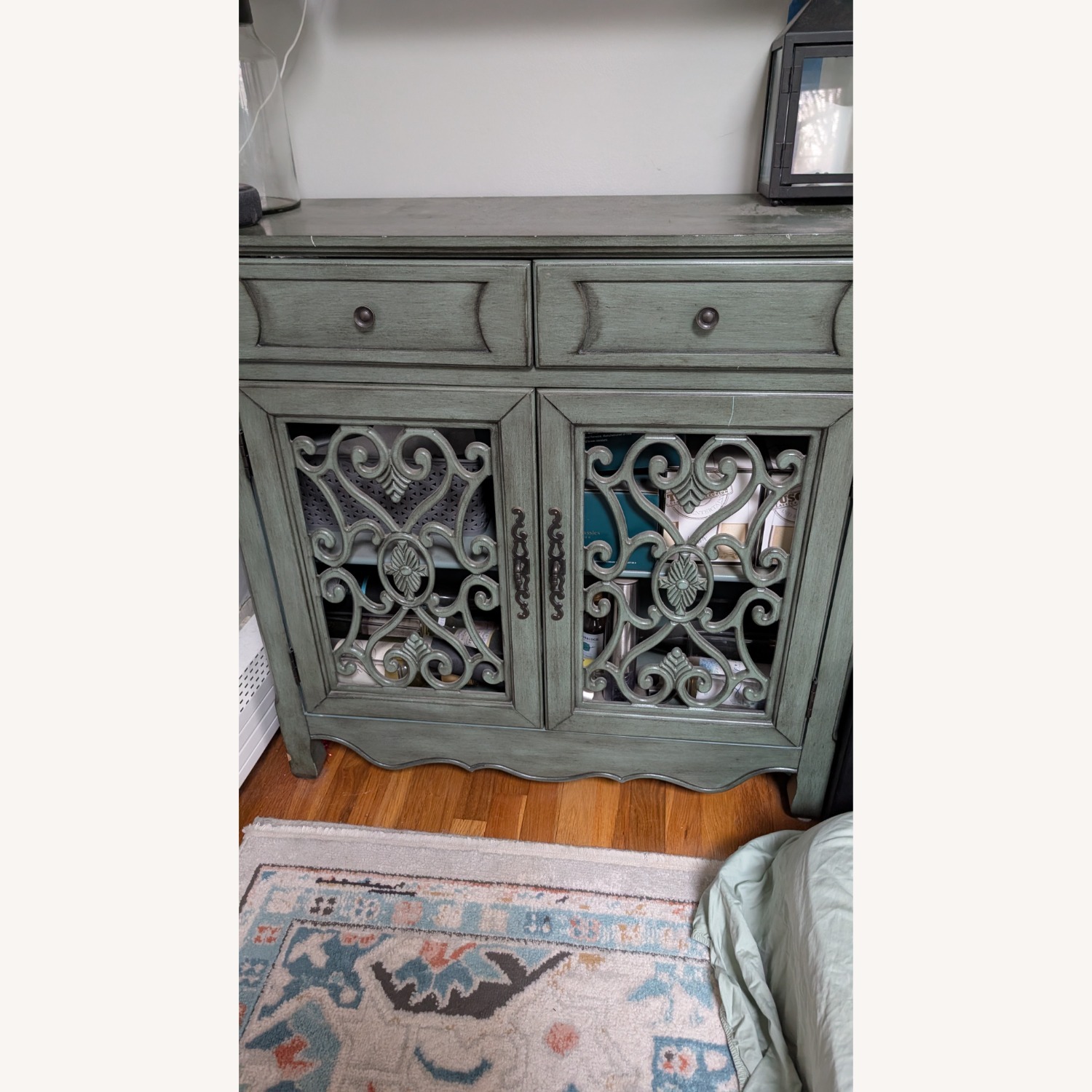 Coast to Coast Green Console Table  - image-1