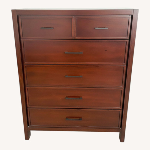 Used Macy's Dark Brown Wood Dresser for sale on AptDeco