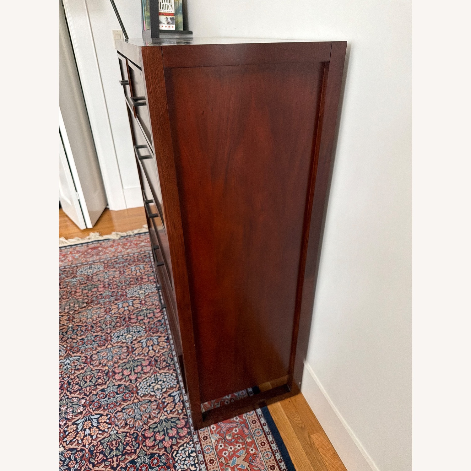 Macy's Dark Brown Wood Dresser - image-2