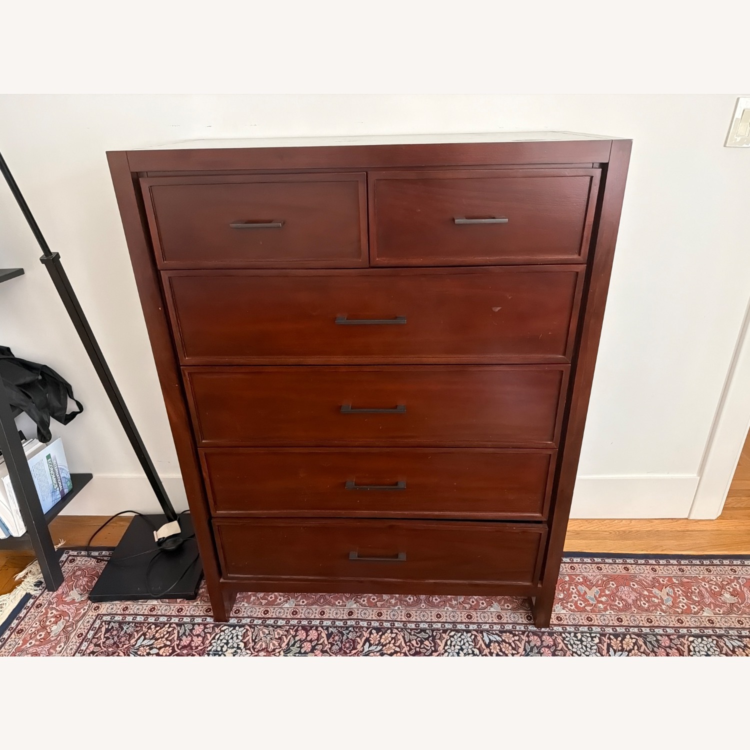Macy's Dark Brown Wood Dresser - image-3