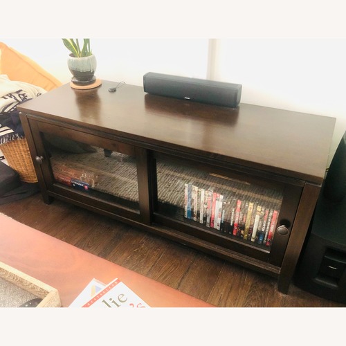 Used Essex Solid Wood Media Storage for sale on AptDeco