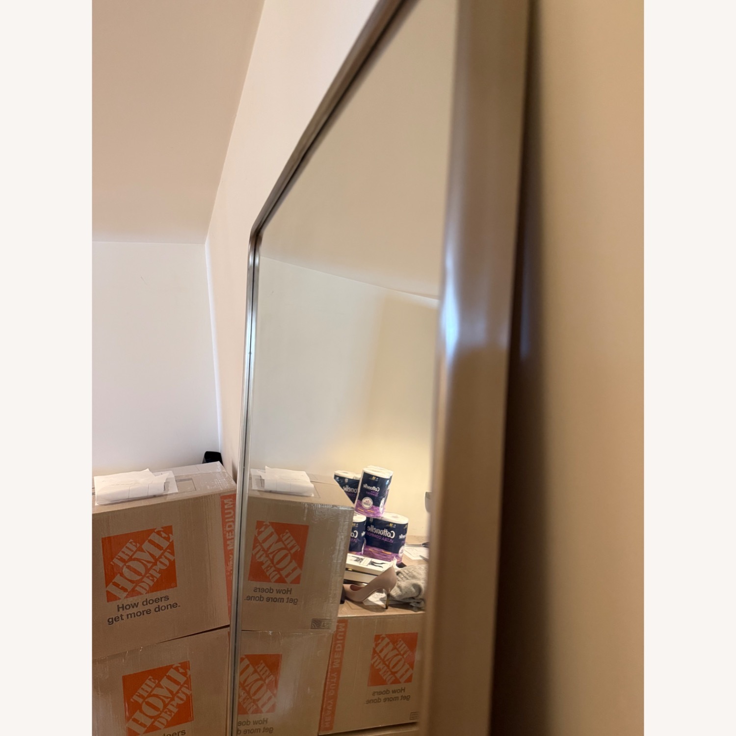 West Elm Streamline Floor Mirror - image-2