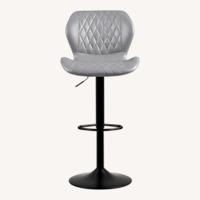 Black Fabric Dining Chair