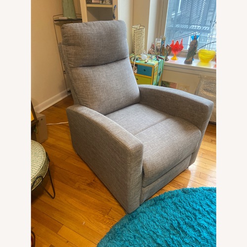 Used Kraker Gray Recliner for sale on AptDeco