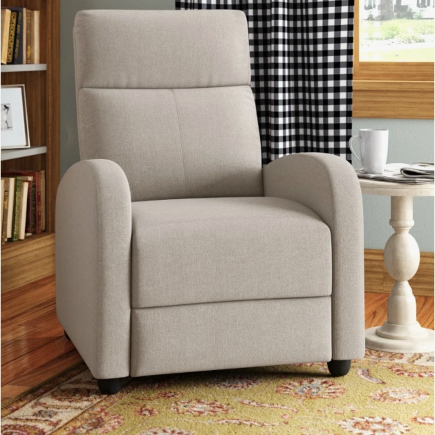 Kraker Gray Recliner - image-4