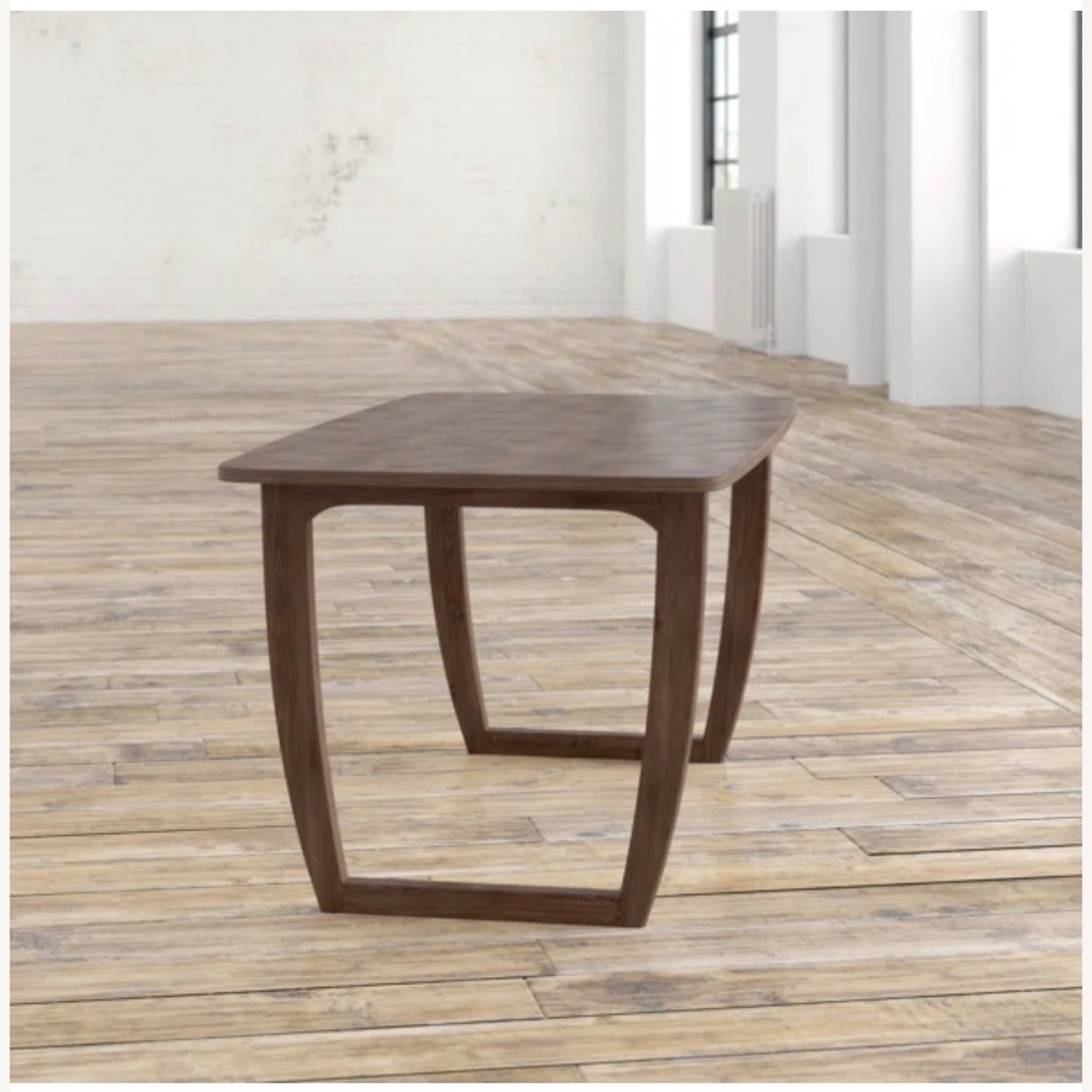 Mercury Row Mukai Dark Brown Wood Dining Table - image-2