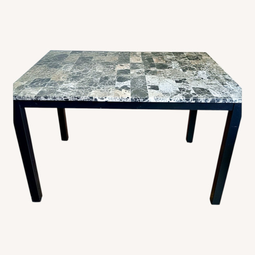 Used Raymour & Flanigan Black Dining Table for sale on AptDeco