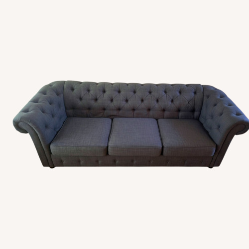 Used Vintage/Antique Blue 3+ Seater Sofa for sale on AptDeco