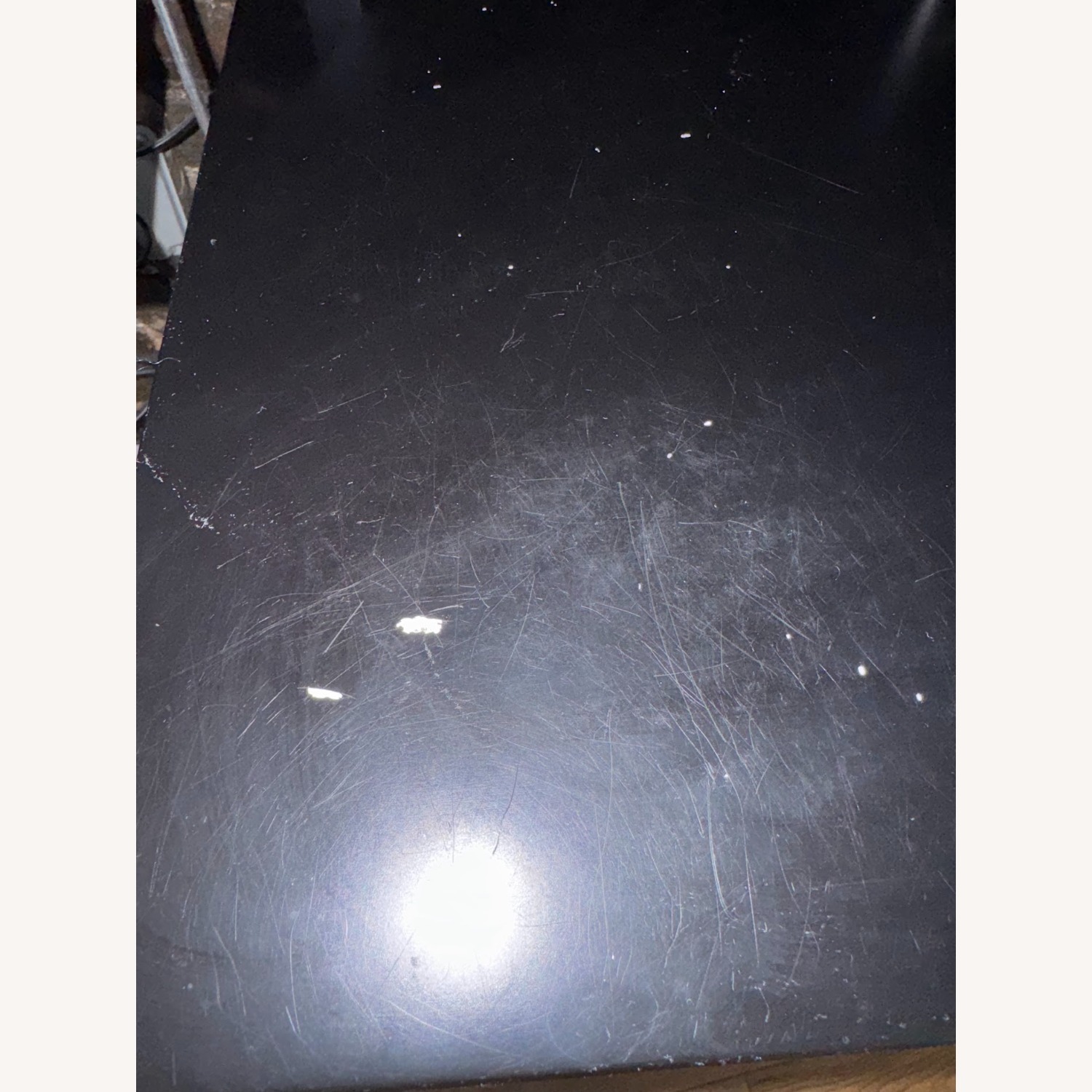 CB2 Stairway Wall Mounted Black Metal Desk - image-2