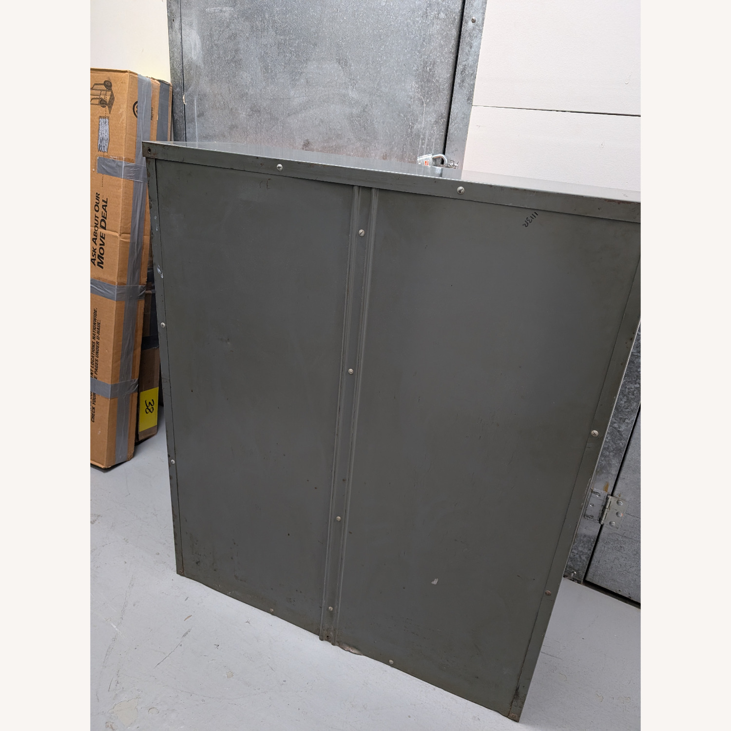 Vintage/Antique Finds Metal Bookcase - image-2