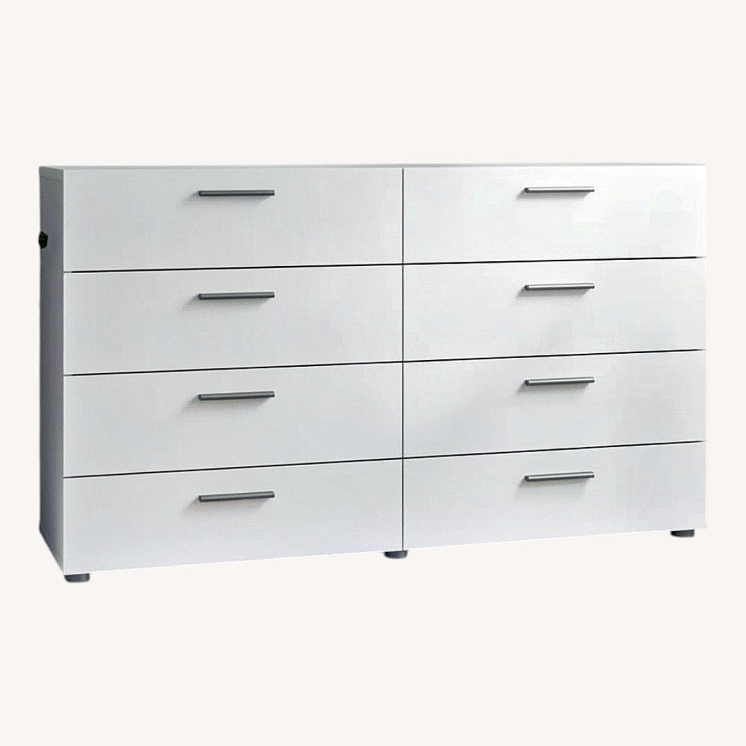 White Dresser 8 Drawers - image-0