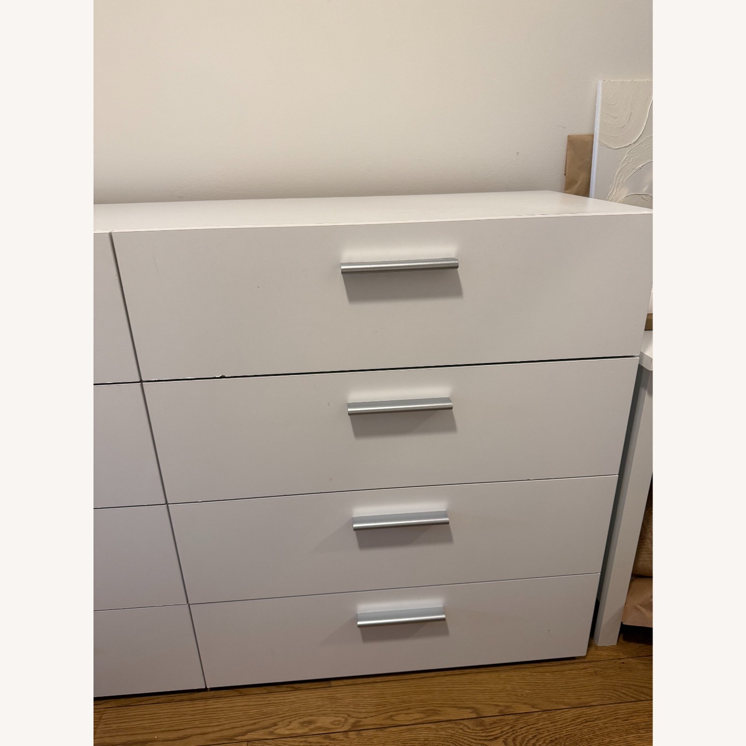 White Dresser 8 Drawers - image-7