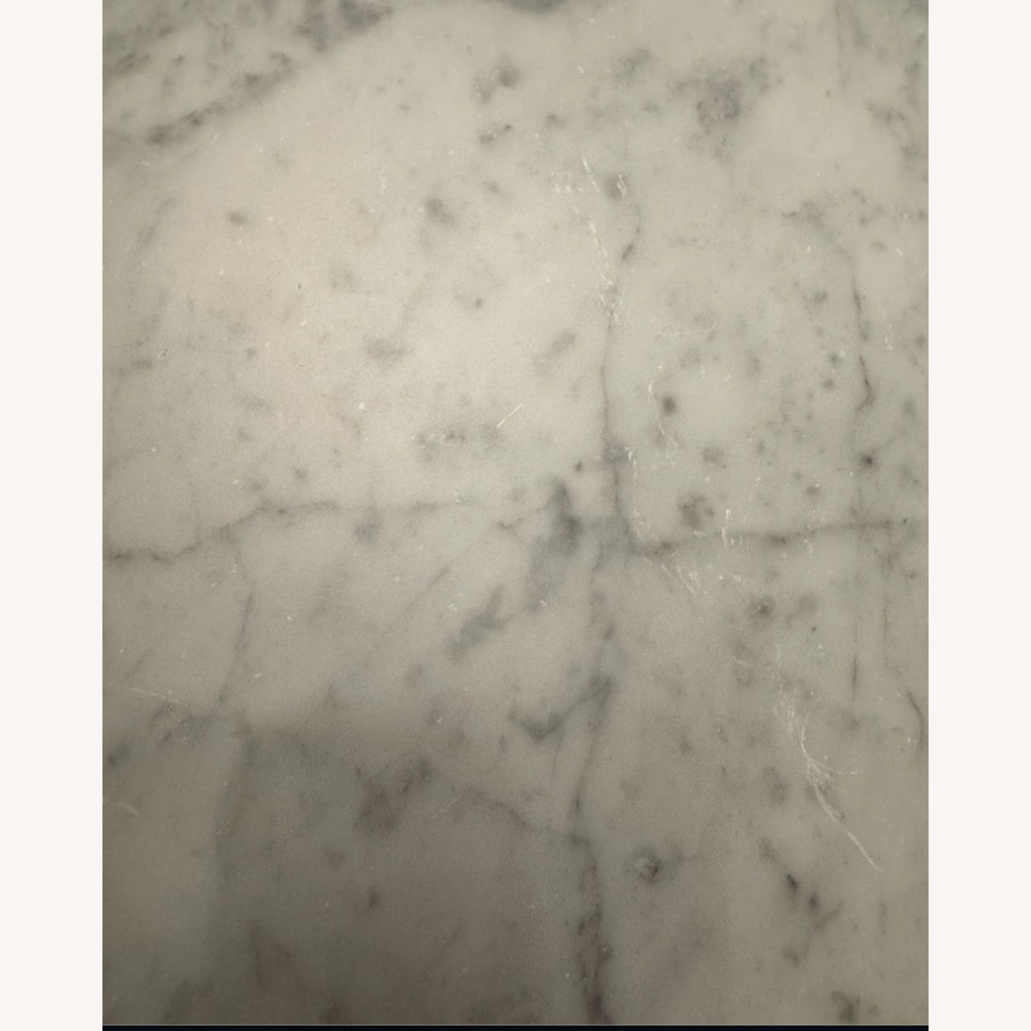 Restoration Hardware Aero 50" Round Marble Table - image-6