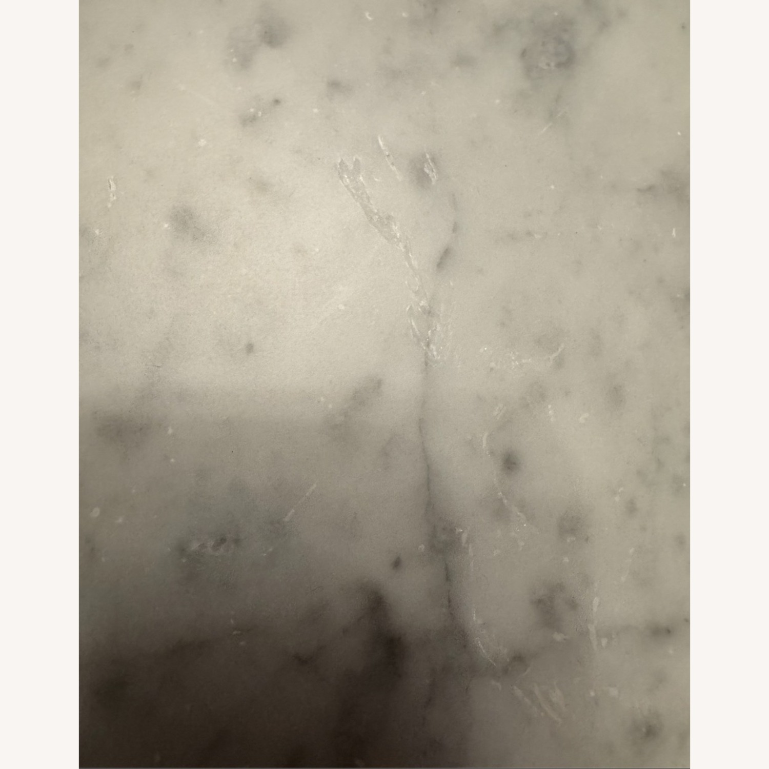 Restoration Hardware Aero 50" Round Marble Table - image-7