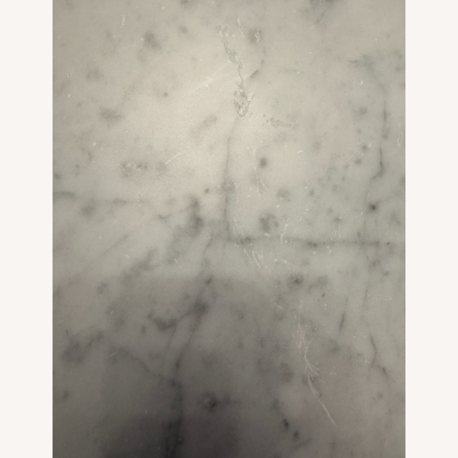 Restoration Hardware Aero 50" Round Marble Table - image-5