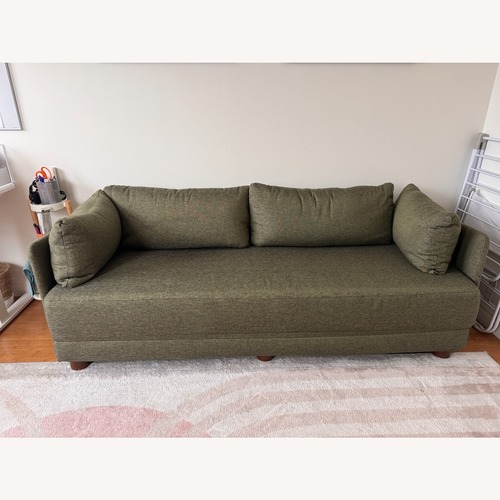 Used Burrow Green Shift Sleeper Sofa for sale on AptDeco