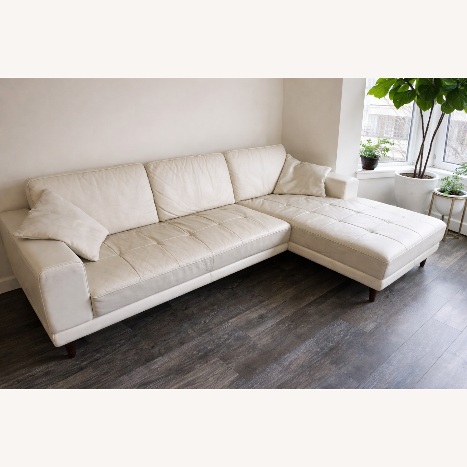 KASALA The Modern Leather Sectional Sofa  - image-2