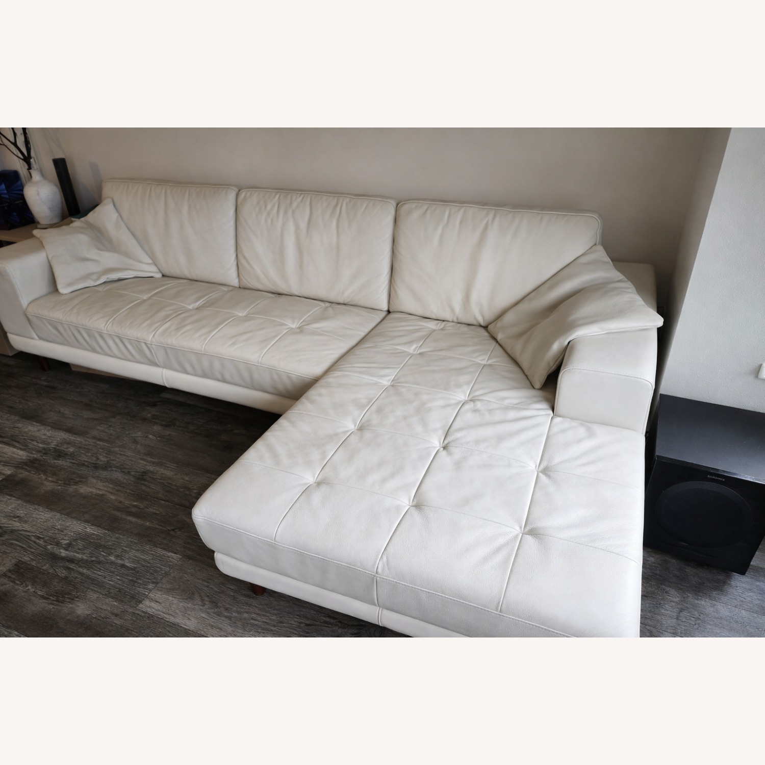 KASALA The Modern Leather Sectional Sofa  - image-1
