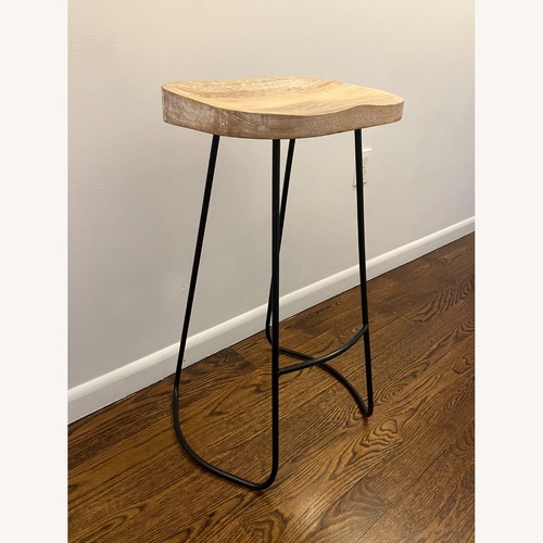 Used AllModern Natural Wood Stools for sale on AptDeco