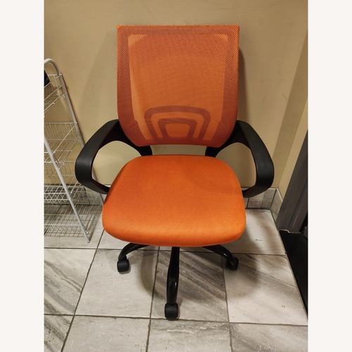 Used BestOffice Ergonomic Office Chair | Orange for sale on AptDeco