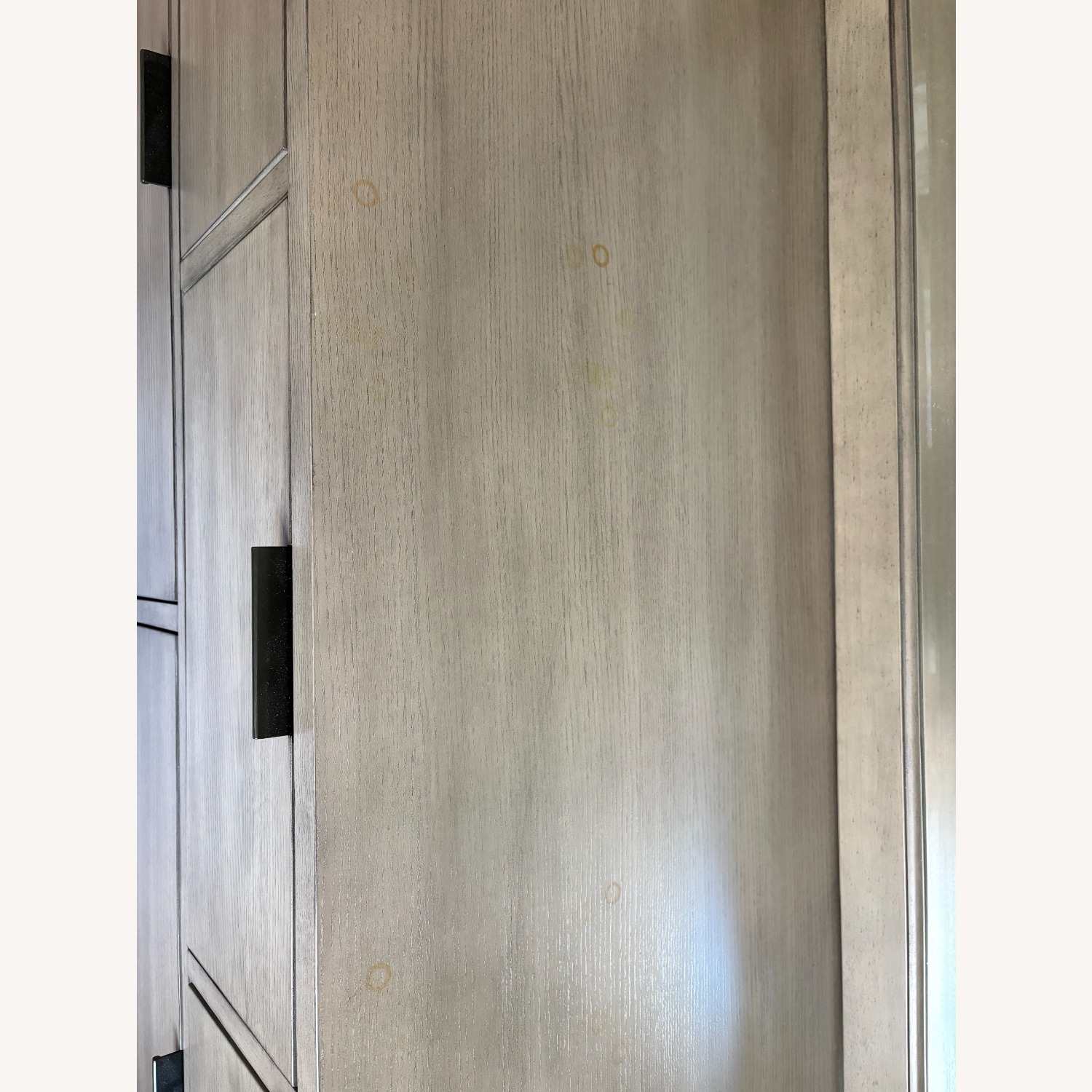 Macy's Tribeca Light Gray Wood Dresser with Mirror - image-3