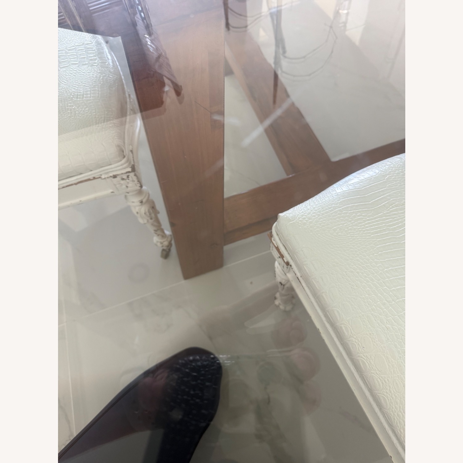 Ralph Lauren Atlantic Coast Wood and Glass Table  - image-4