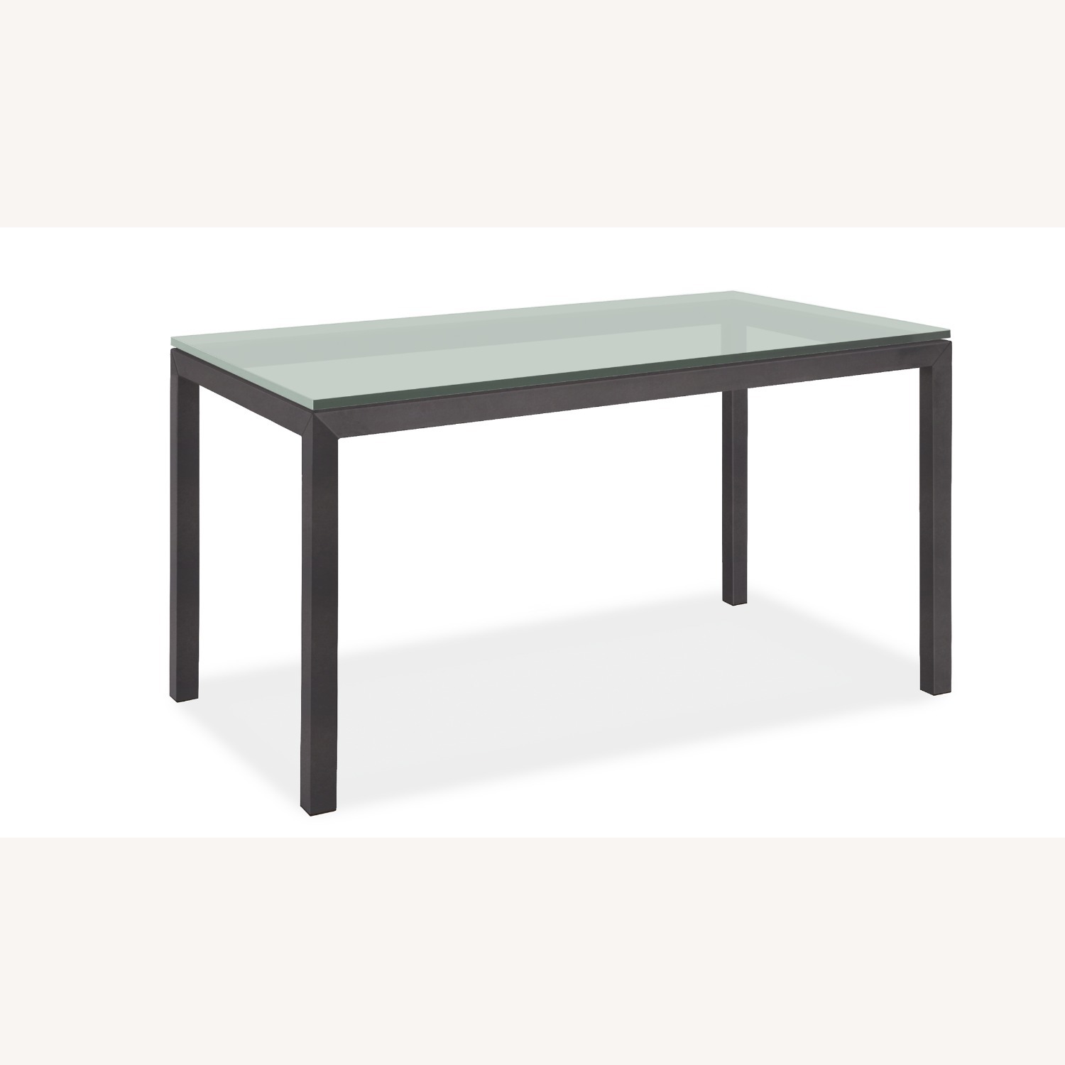 Room & Board Parson Black Metal Desk - image-1