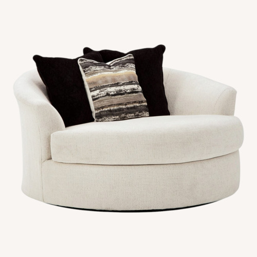 Used Ashley Furniture Cambri Oversized Swivel Chair for sale on AptDeco