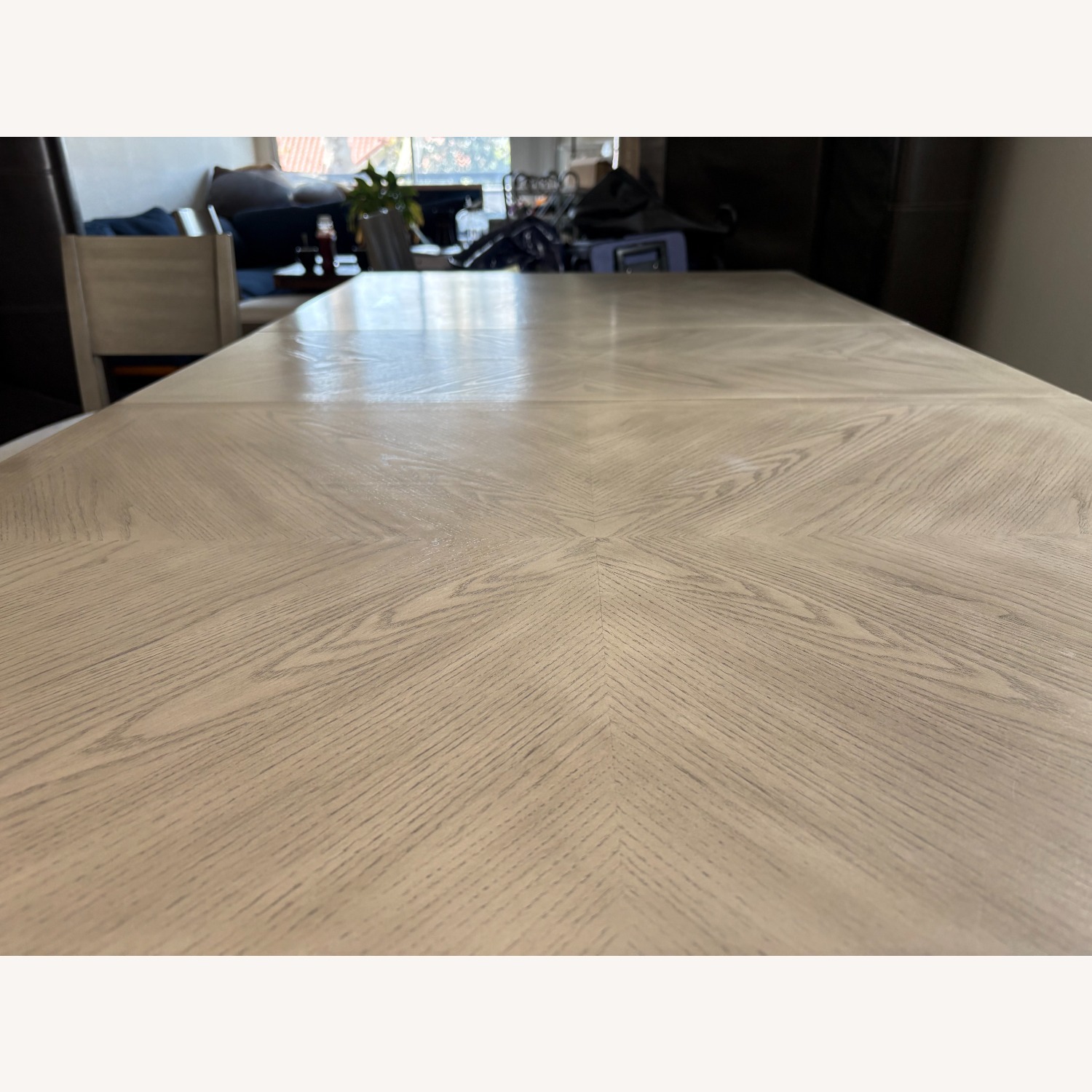 Macy's Tribeca Light Gray Dining Table + Chairs - image-7