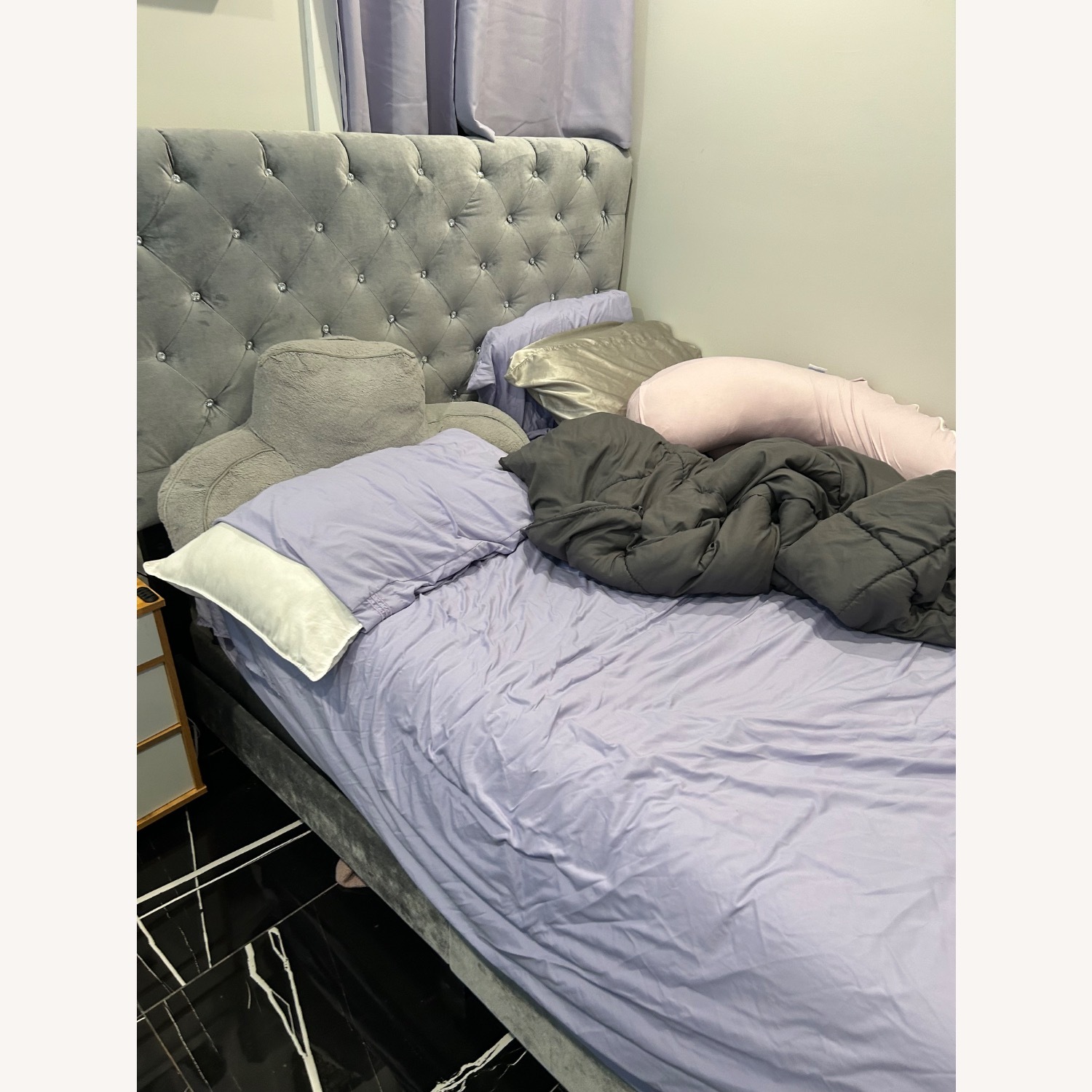 Raymour & Flanigan Headboard - image-1