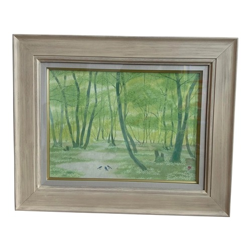 Used Contemporary Japanese Painitingby Kyoto Artist for sale on AptDeco