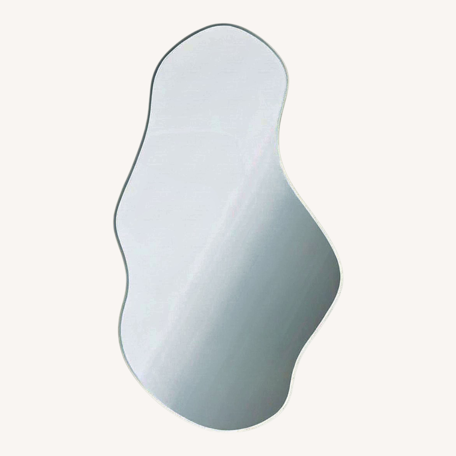 Silver Glass Wall Mirror - image-0