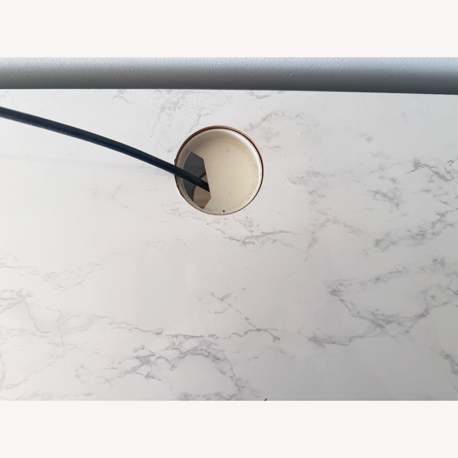 White Work/Computer Desk - image-3