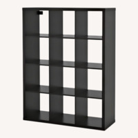 IKEA KALLAX Black Wall Unit