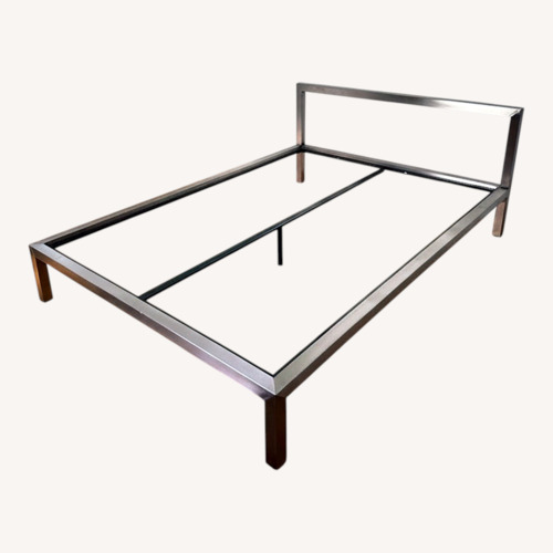 Used 1970s Bauhaus Solid Steel Bed Frame for sale on AptDeco