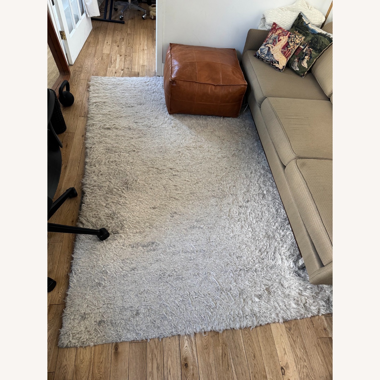 CB2 Roma Hand-Knotted New Zealand Wool Rug - image-3